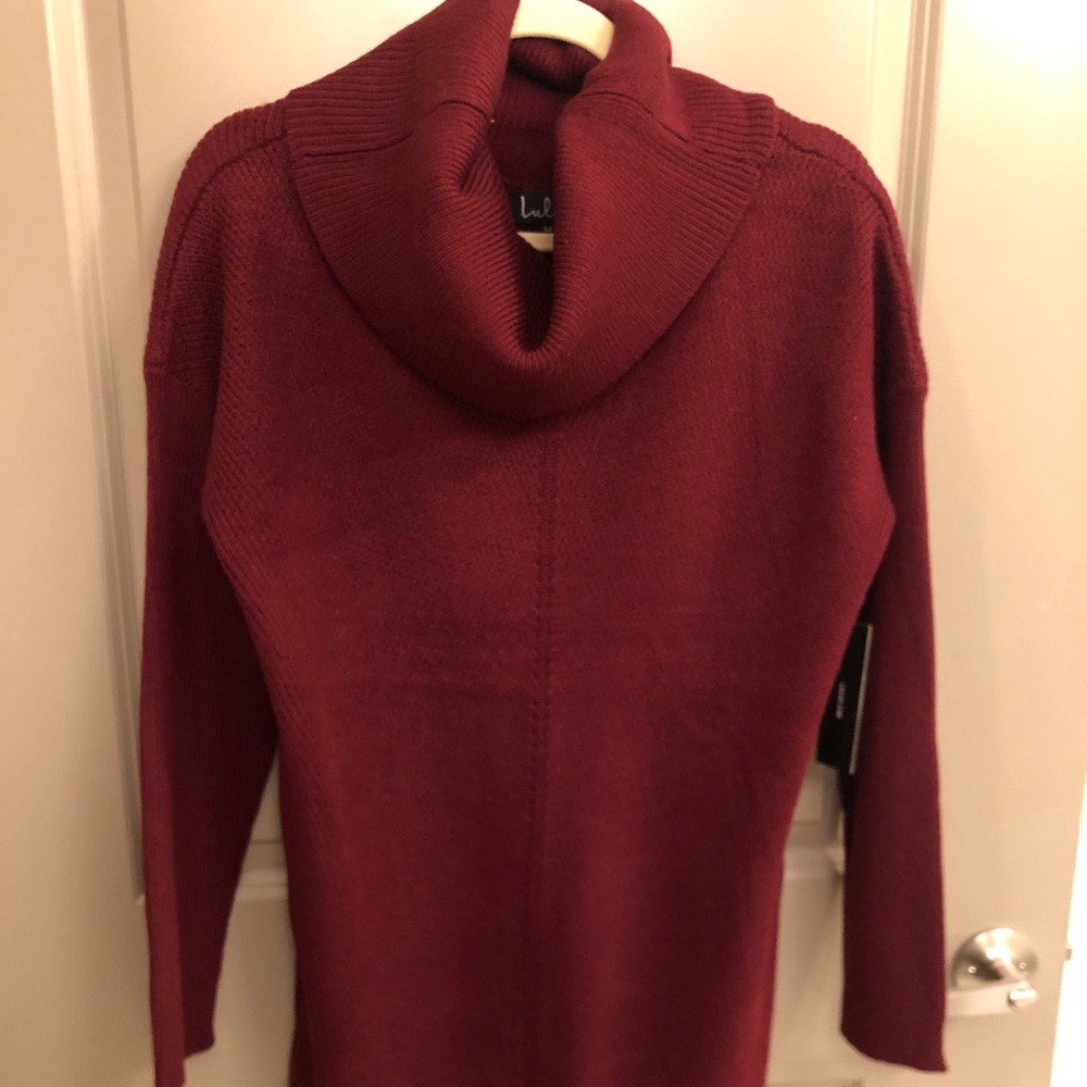 Turtle neck sweater dress NWT